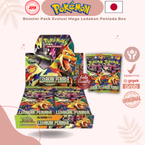 Pokemon Ledakan Peniada Booster Box Original - Kartu Pokemon TCG Indonesia Sealed
