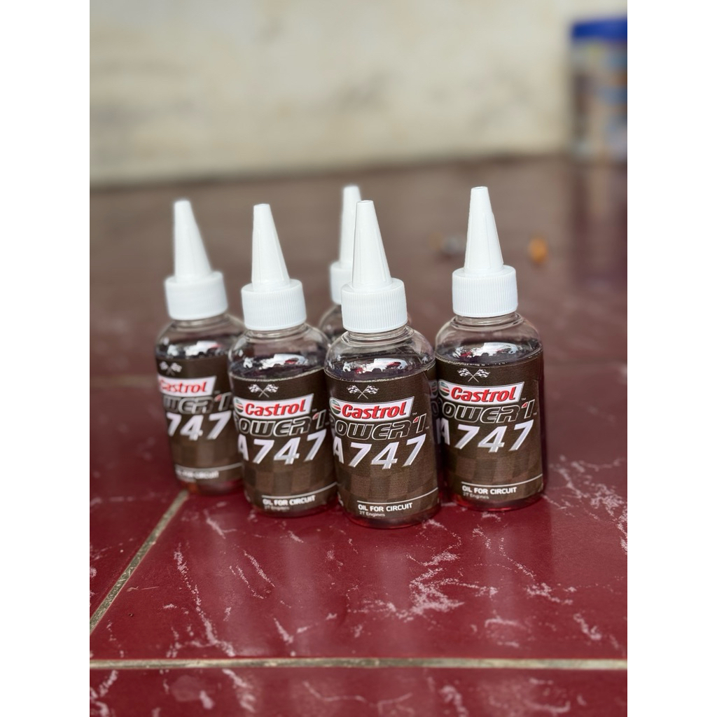 OLI SAMPING CASTROL A747 KEMASAN 100ML