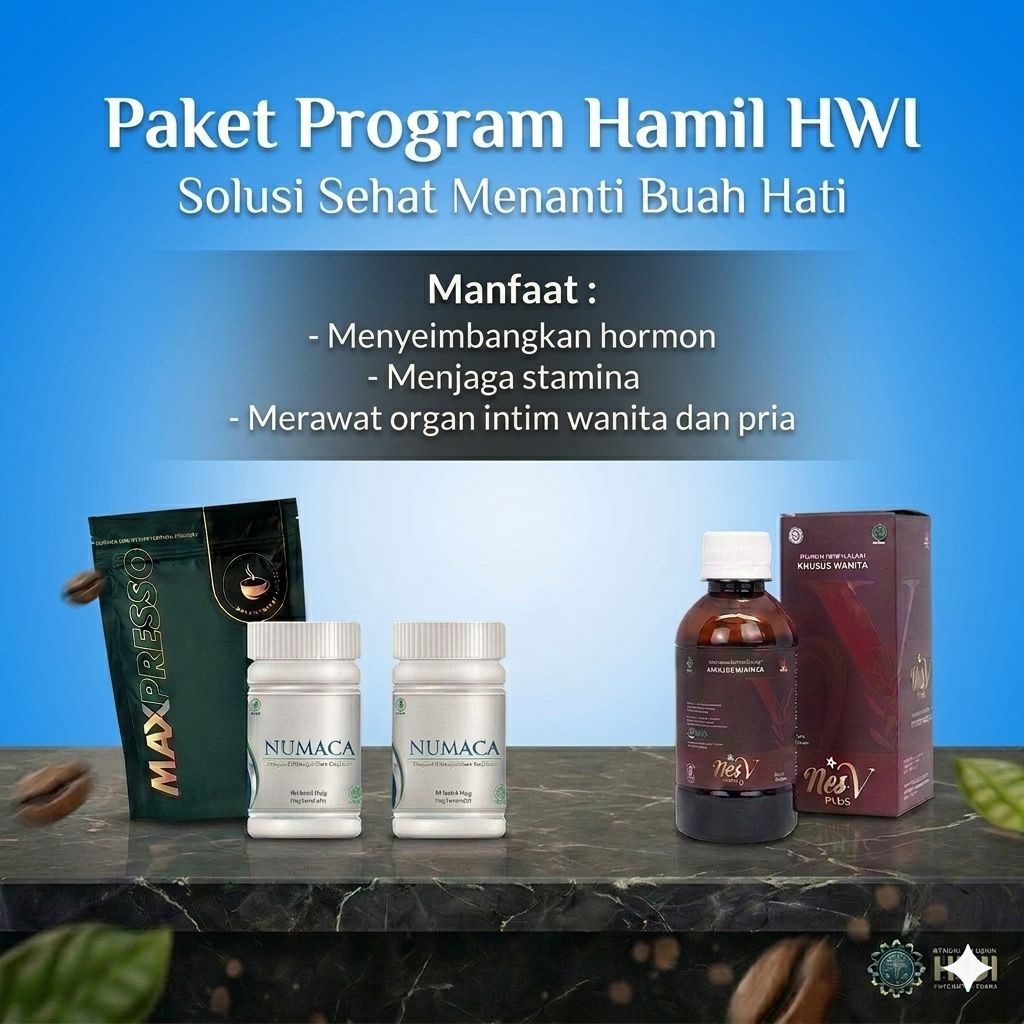 Paket promil HWI Original | menyeimbangkan hormon | pejuang garis dua