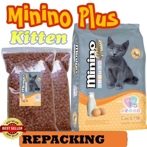 Makanan Kucing MININO PLUS KITTEN 7 KG