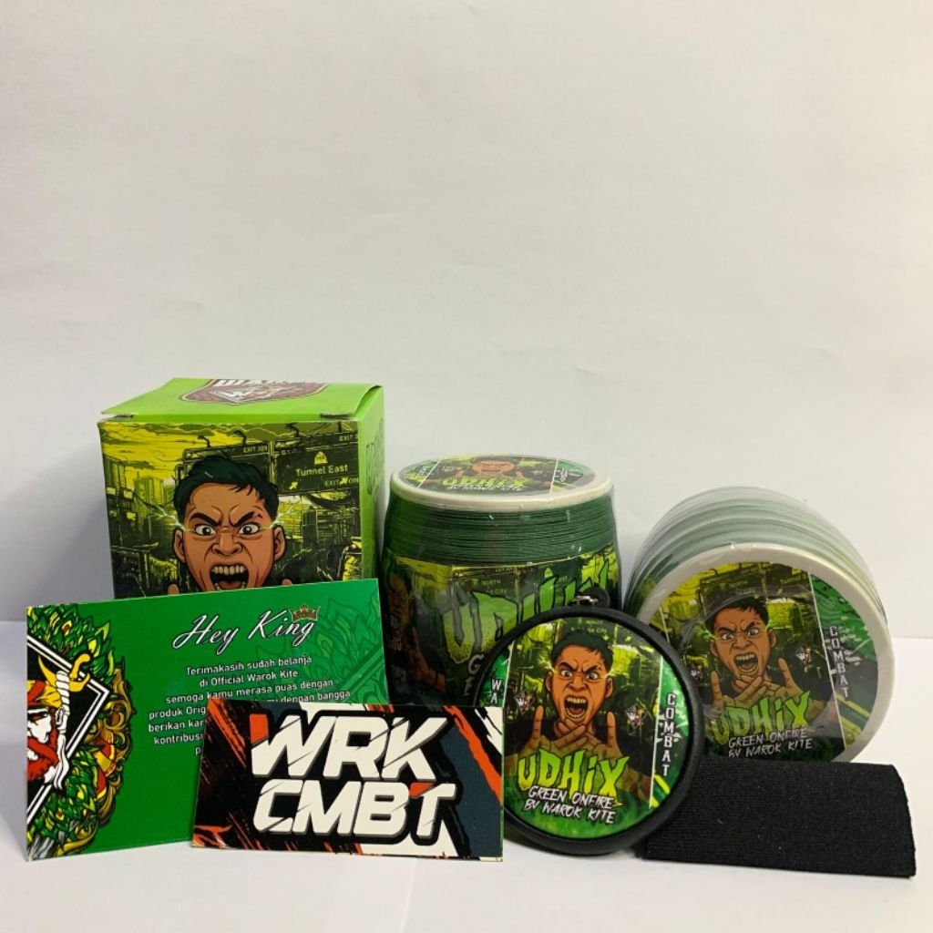 Gelasan Udhix Green. Gelasan matot udhix original. Gelasan udhix warokkite.