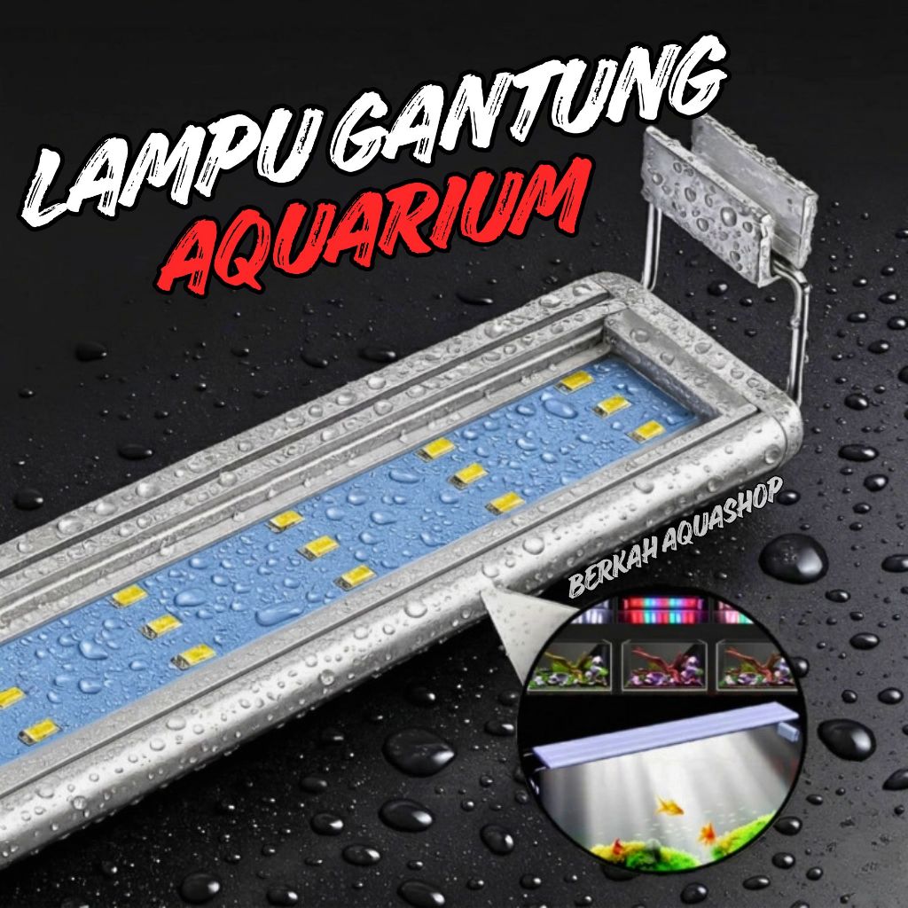 Lampu LED Gantung Lampu Gantung Aquarium Aquascape 30 - 100cm