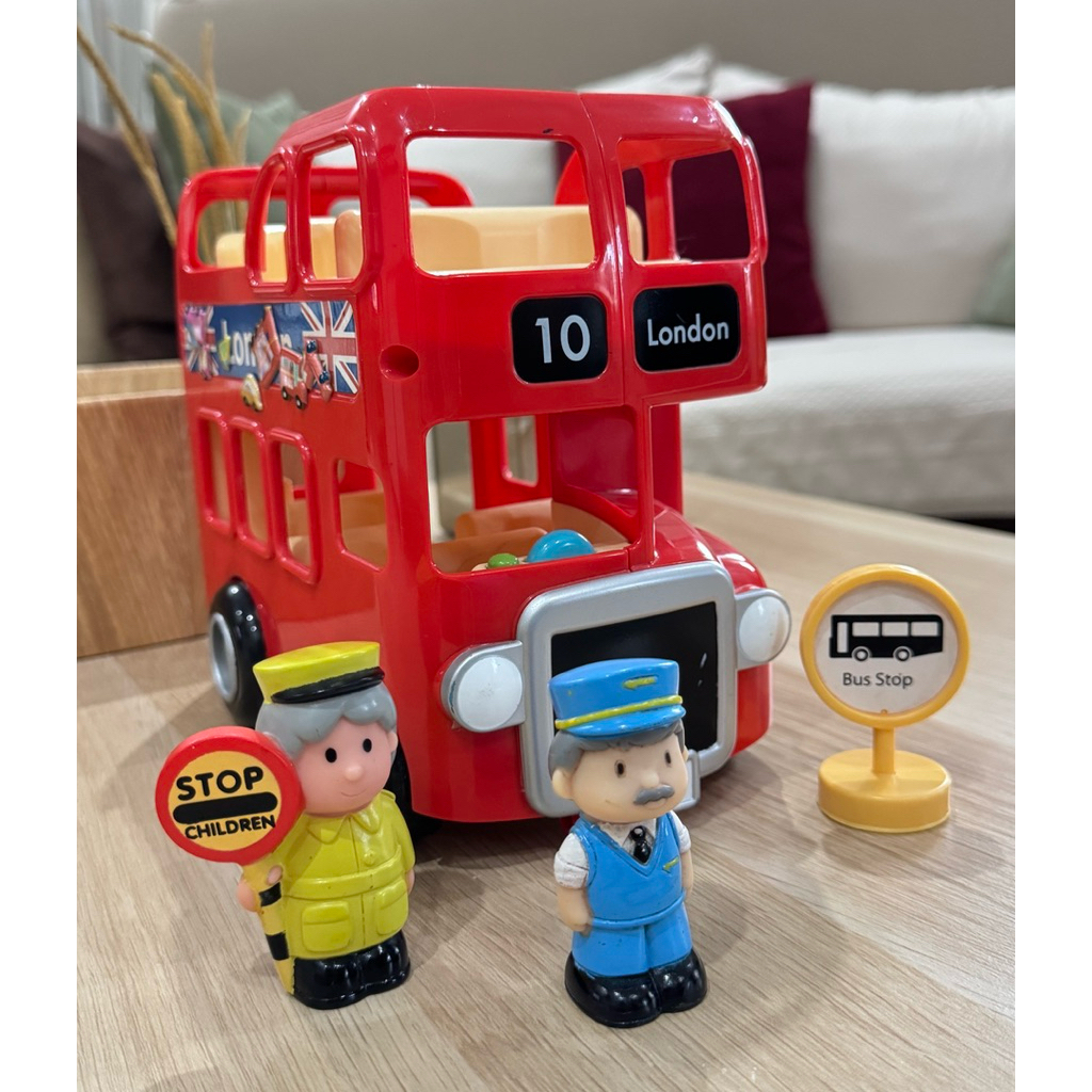 Bus London ELC - Preloved - elektrik nyala [BACA DESKRIPSI] nail art stickers character