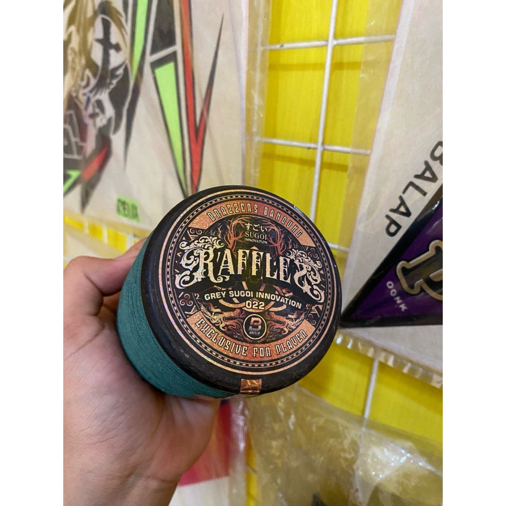 Gelasan Matot Raffles 0.22 Abu Sugoi 6000 yard Original Brazzers Bandung
