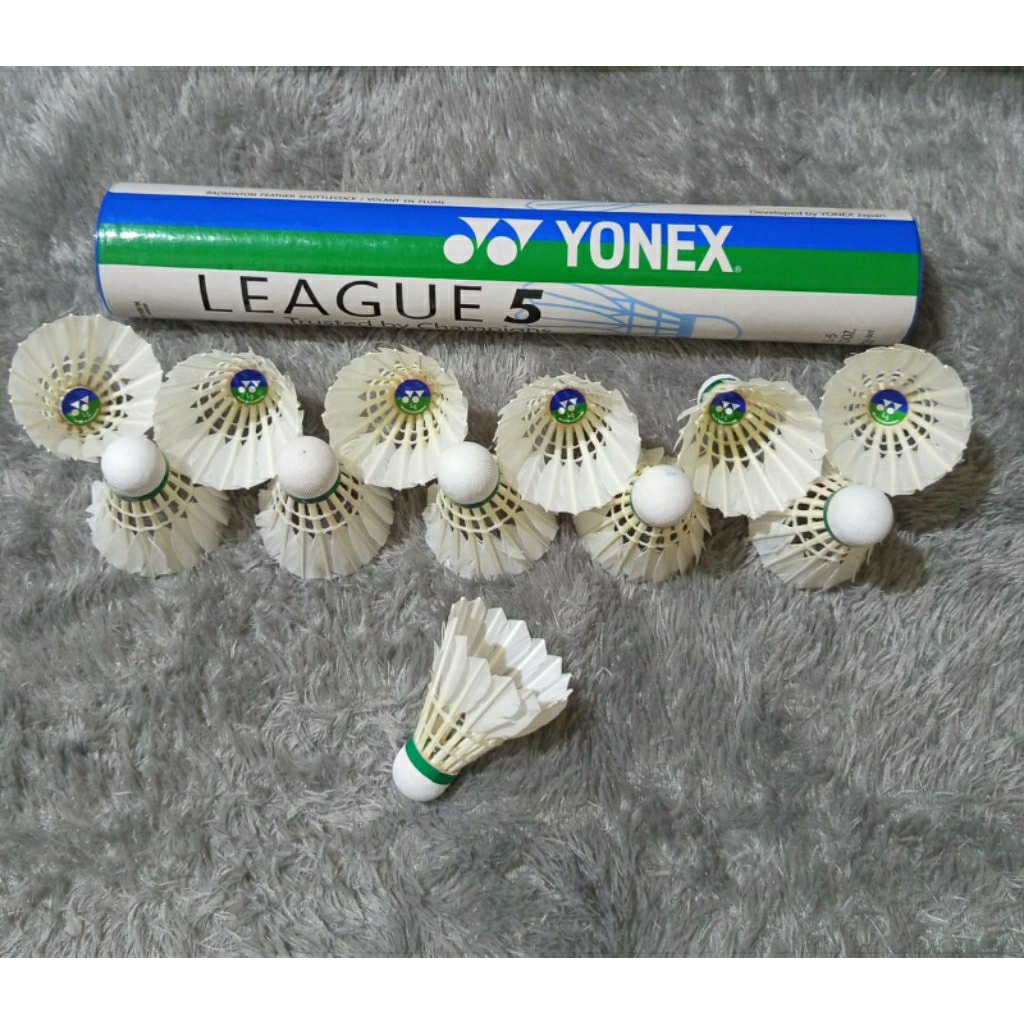 Shuttlecock Yonex Leaque 5  L5 bekas kondisi 90% /Kock Yonex L5 Leaque 5 bekas kondisi 90%