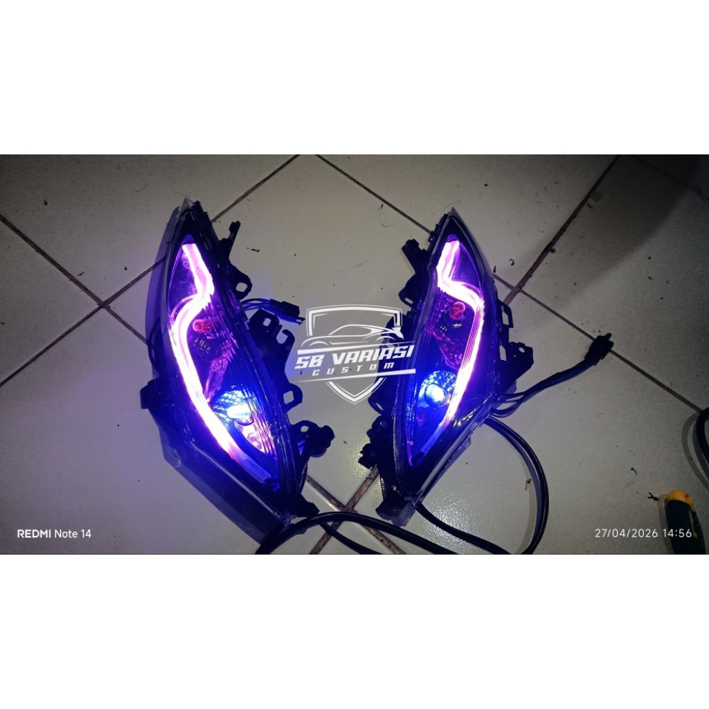 Lampu Alis Sen Running Yamaha Mio J Custom Lampu Sen Mio J