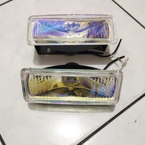 Lampu foglam kotak panjang lampu tembak motor mobil 12 volt