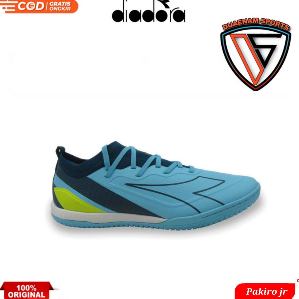SALE DIADORA PAKIRO JR FUTSAL/SOCCER/MINI SOCCER MEN'S RUNNING SHOES-BLACK