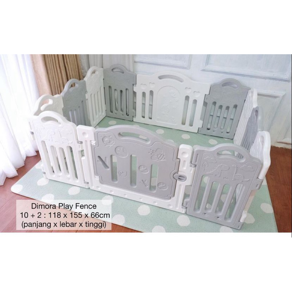 dimora baby fence 10+2 preloved