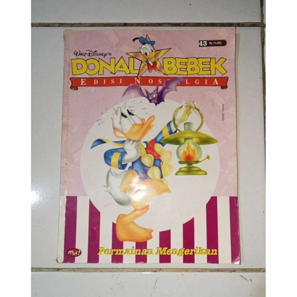 Majalah Komik Donal Bebek Edisi Nostalgia Permainan Mengerikan
