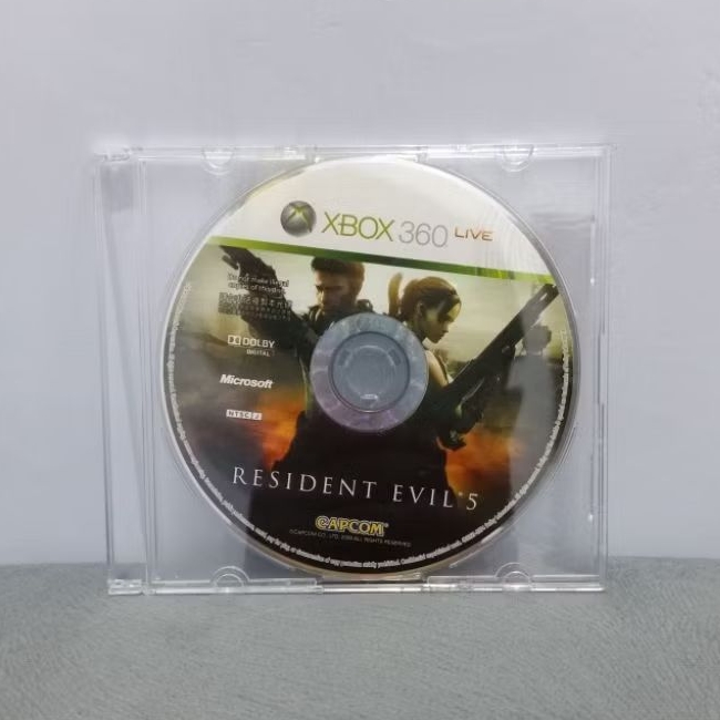 Kaset Dvd Original Resident Evil 5 Xbox 360