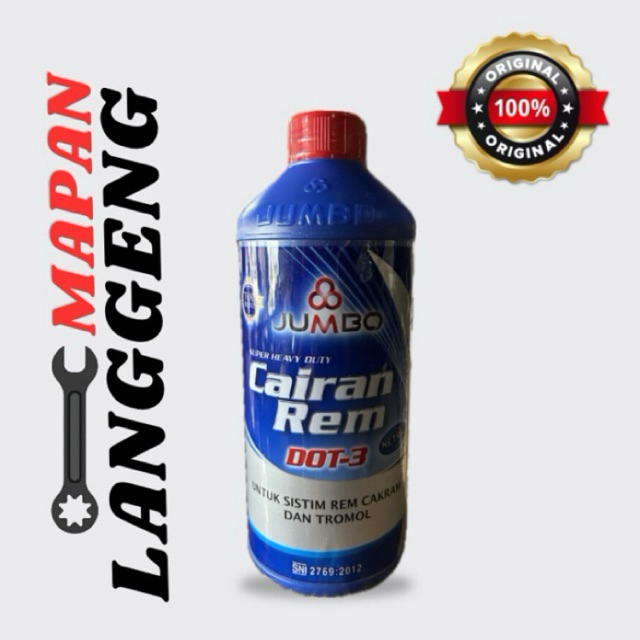 Minyak rem Jumbo 1 liter Dot 3 Neutral Originalll