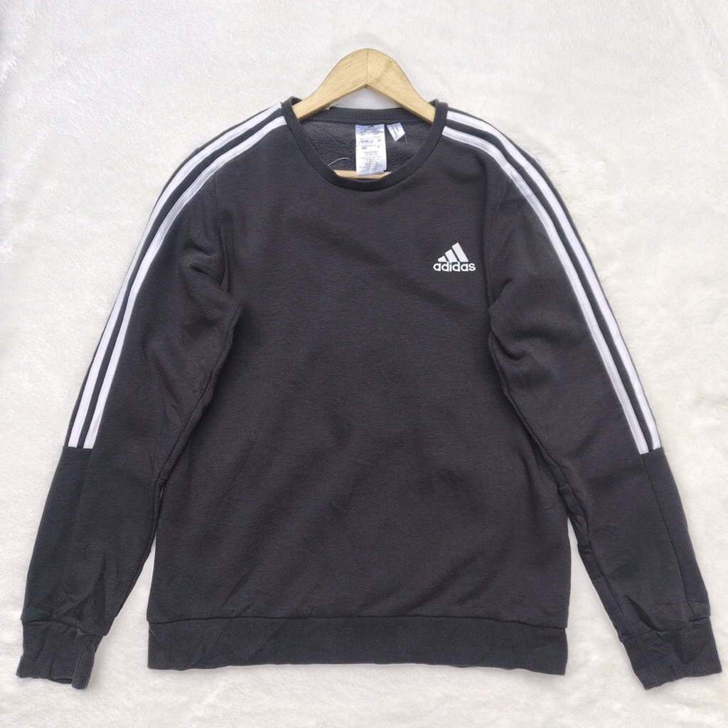 Sweater 3 Stripe Crewneck Adidas