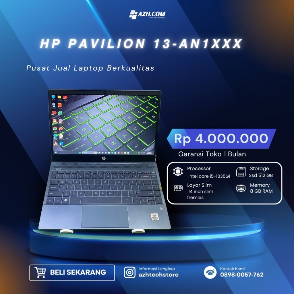 Azhtech - HP PAVILION 13