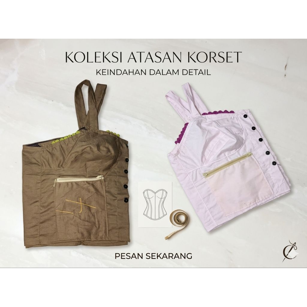 Bra/BH/Kutang Nenek jaman dulu resleting kantong