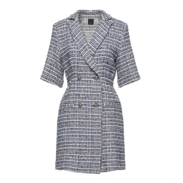pinko tweed dress bukan maje sandro self portrait