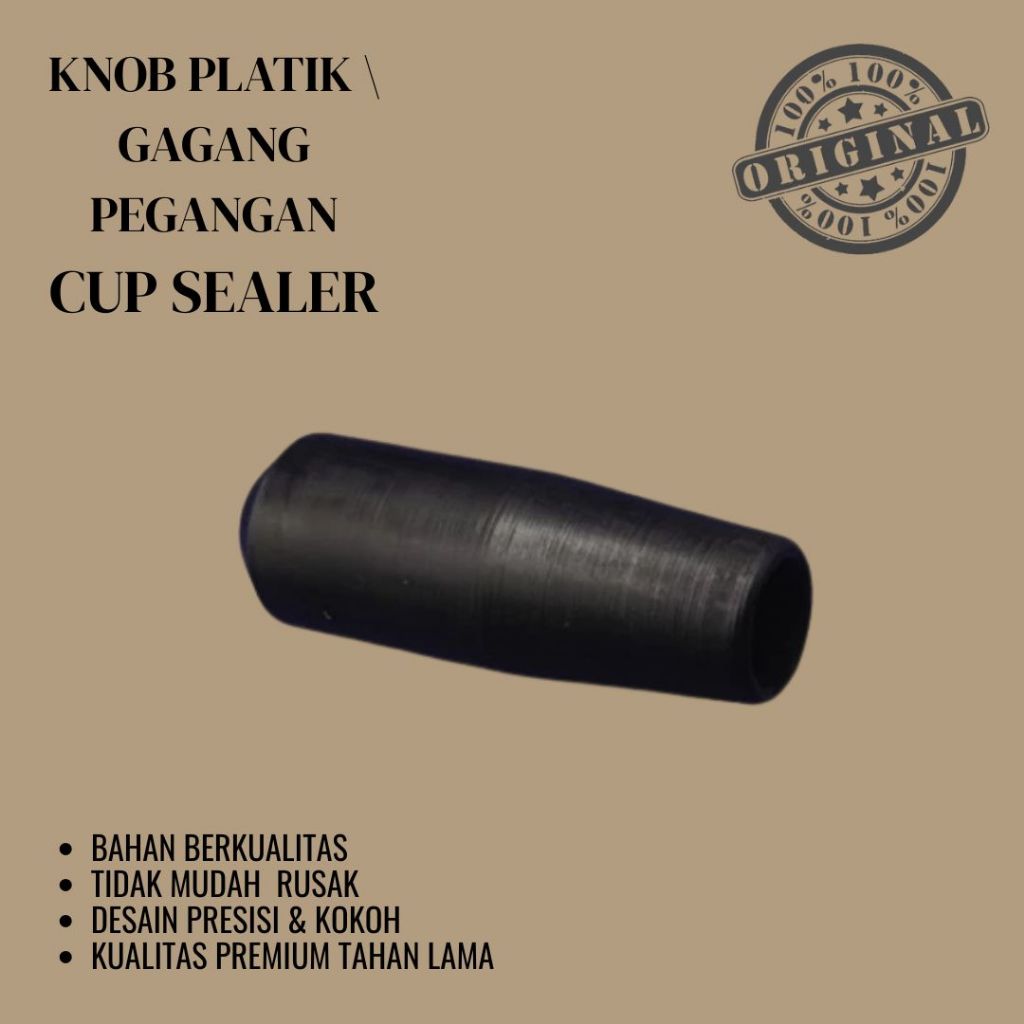 Sparepart Mesin Press ORIGINAL Pegangan Plastik Cup Sealer / Knoob / Handle Untuk Semua Merek