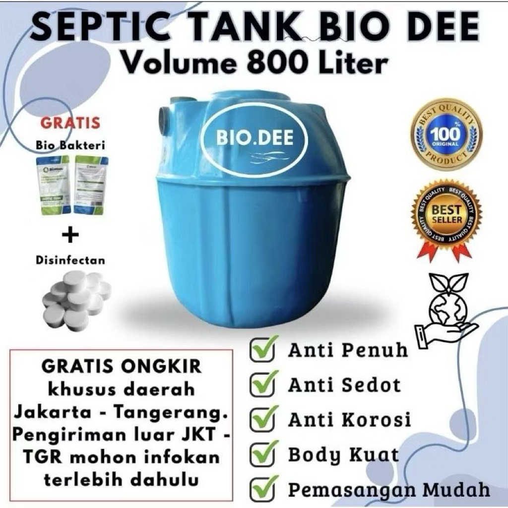 BIO SEPTIC TANK BIO AS 800L