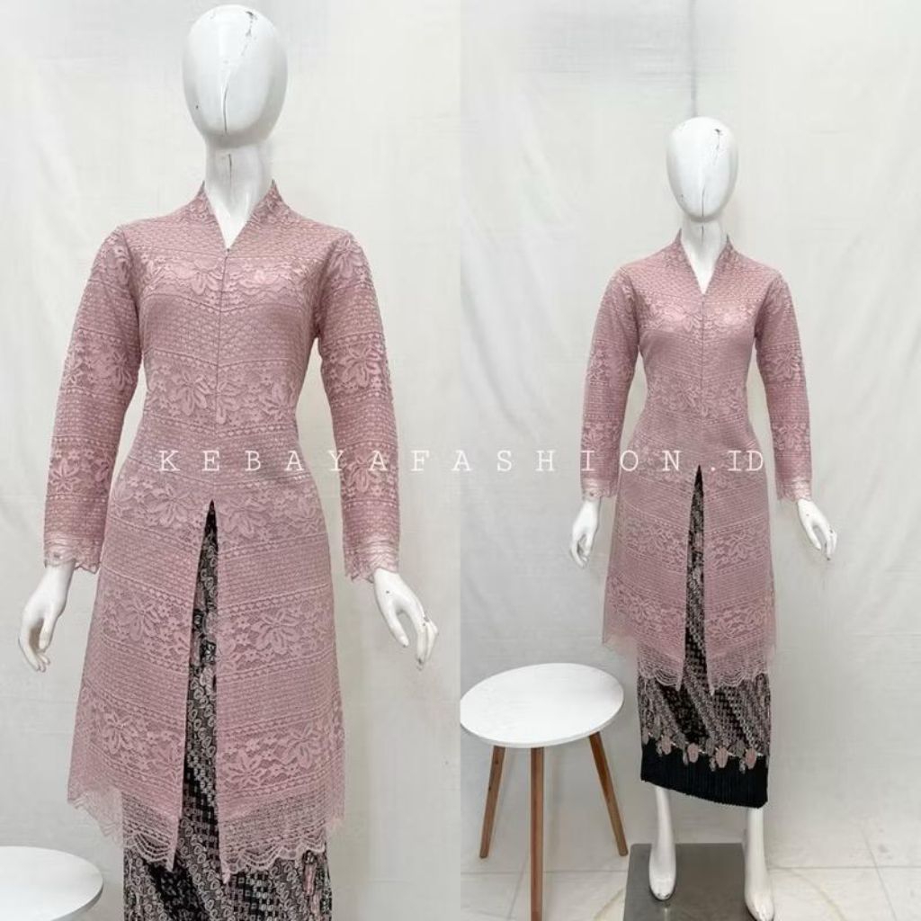 "KEBAYA BUSUI POLOS MODERN / KEBAYA MODERN / KEBAYA KEKINIAN / KEBAYA TUNIK