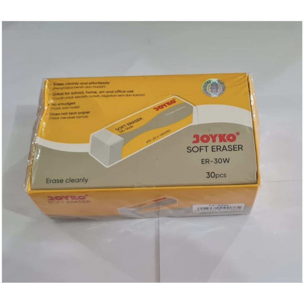 Penghapus joyko 1pack isi 30pcs