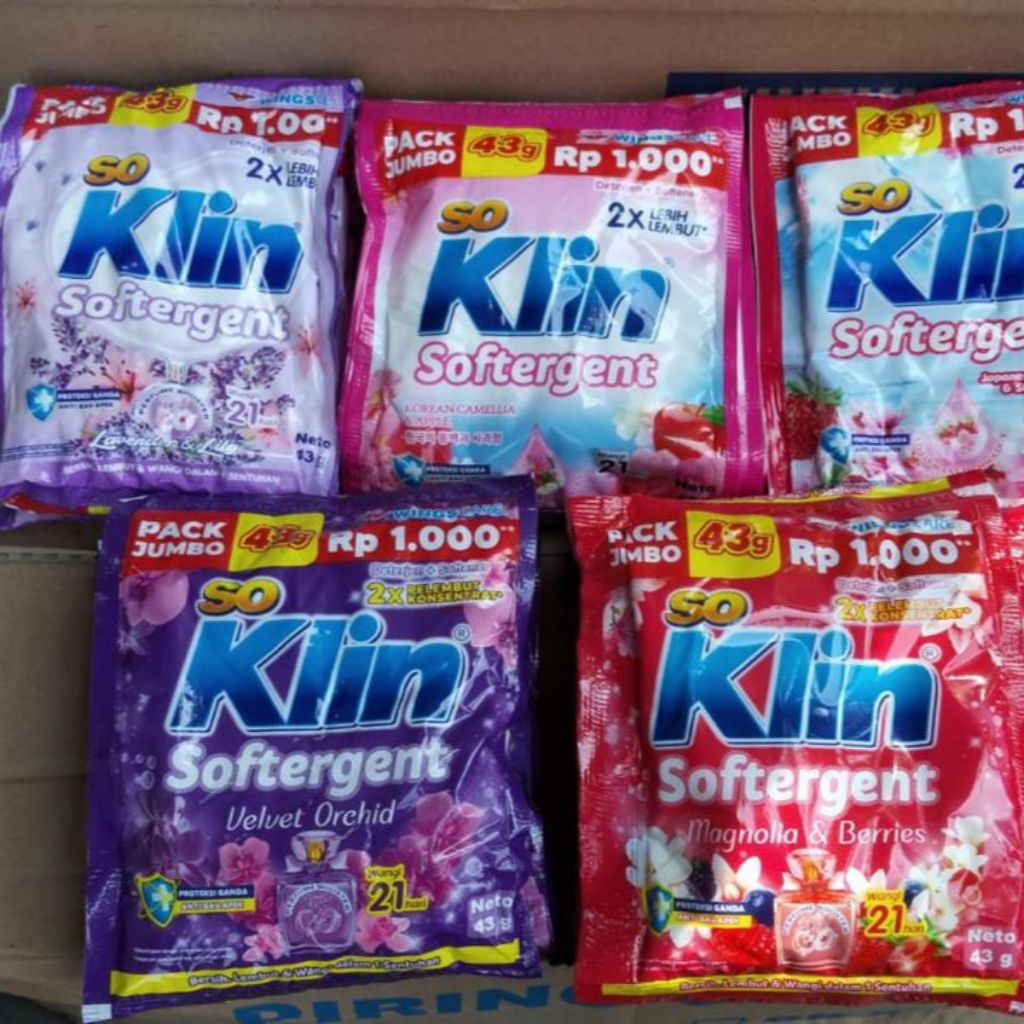 [DUS] SOKLIN SOFTERGENT RENTENG