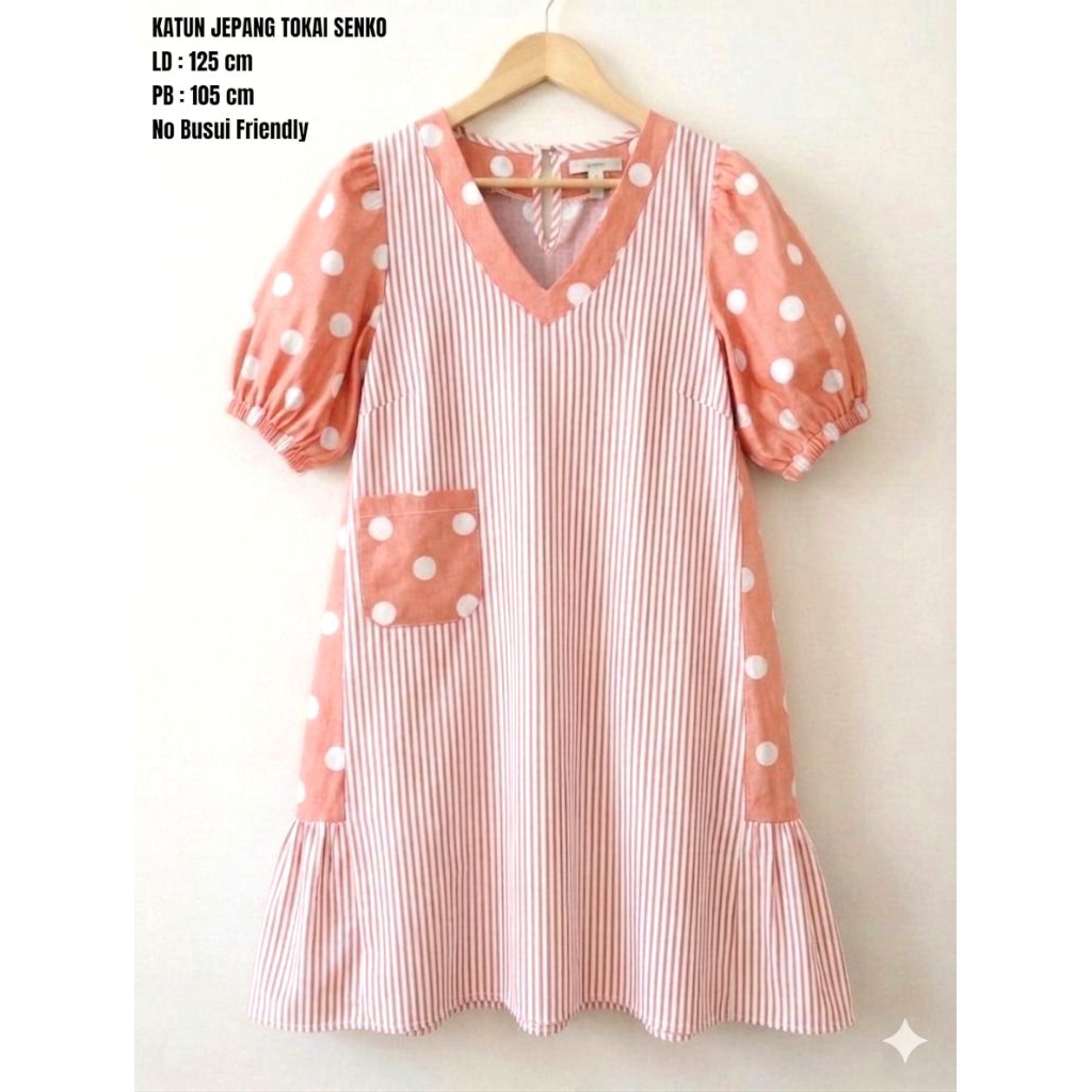 Homedress katun jepang daster katun premium
