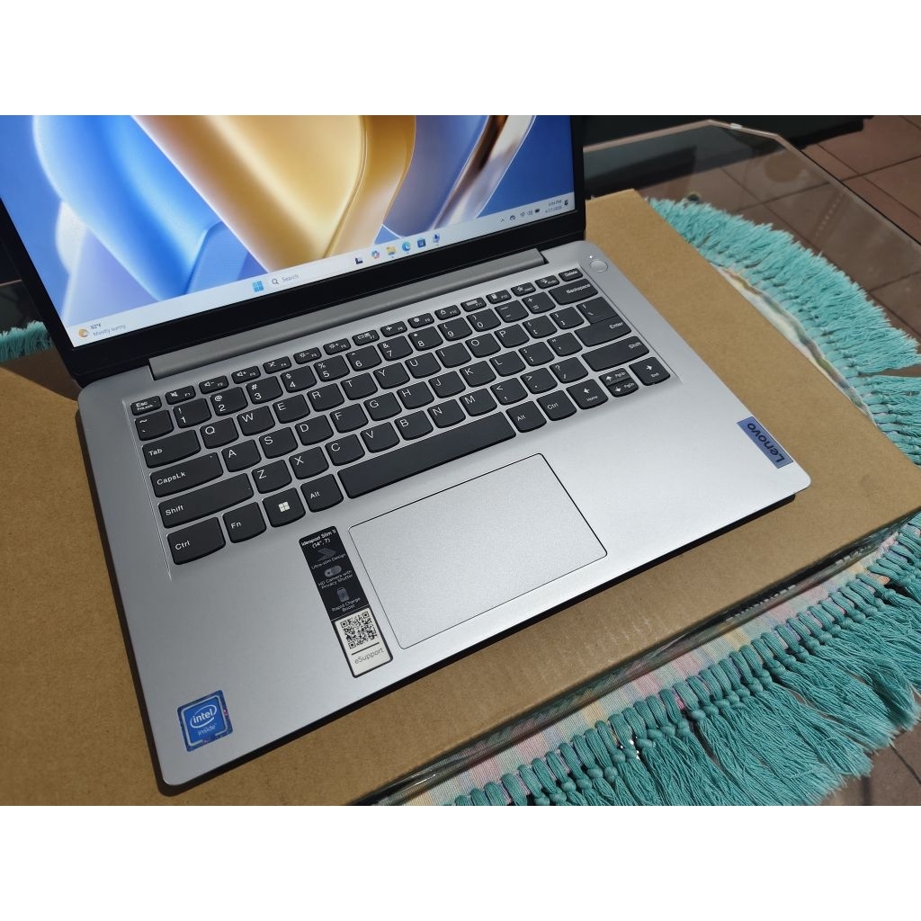 laptop lenovo ideapad slim 1 14igl7 intel n4020 8/256