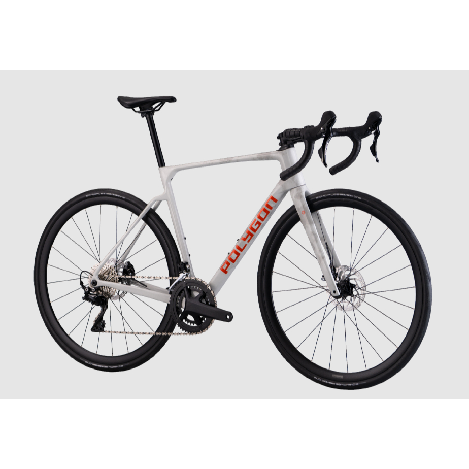 SEPEDA POLYGON ROAD BIKE STRATTOS 6 ROAD BIKE CARBON 11 SPEED TIAGRA HYDRAULIC