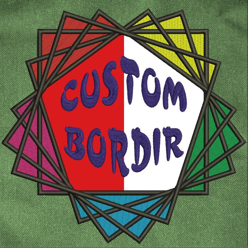 CUSTOM BORDIR PATCH EMBROIDERY 2000