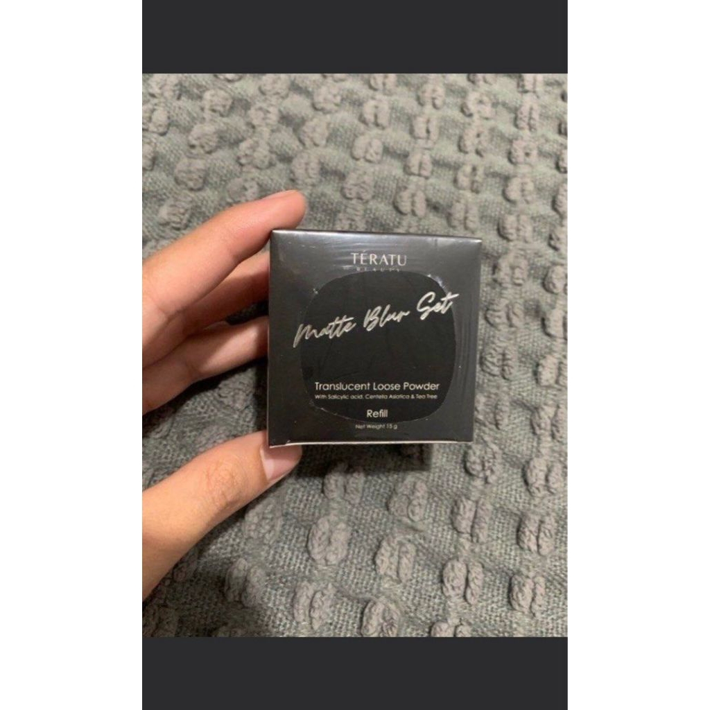 Teratu Beauty Matte Blur Set Translucent Loose Powder