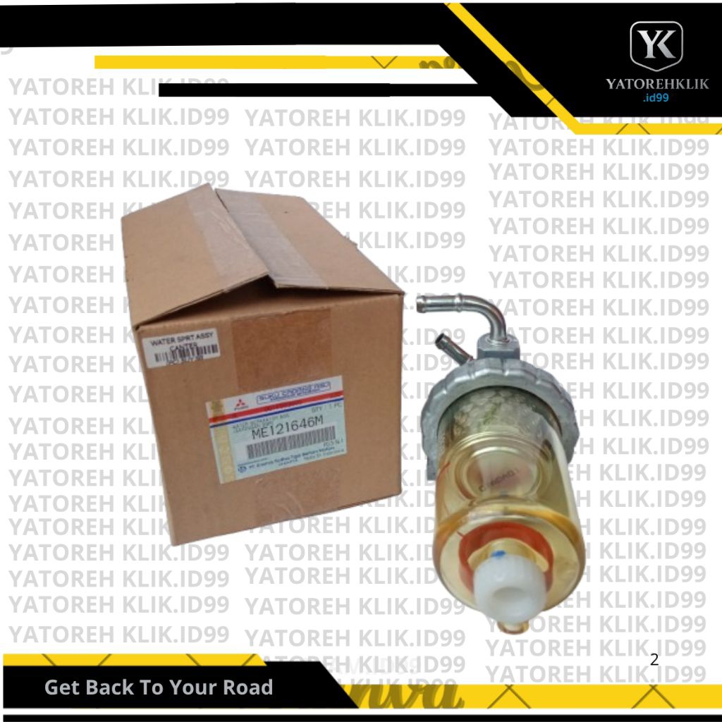 Water Separator Assy Canter Original KTB / Filter Solar Bawah Lengkap Canter / Filter Solar Bawah As