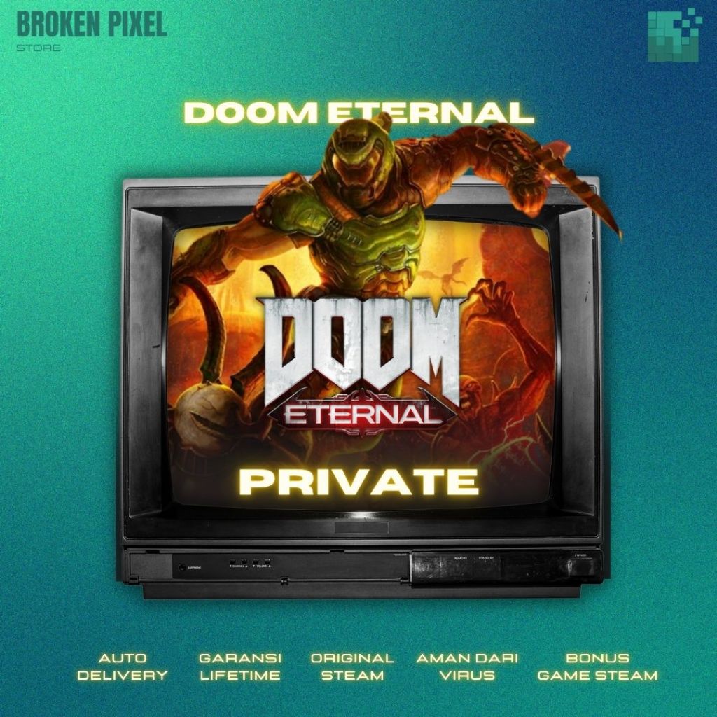 [BONUS GAME STEAM] DOOM Eternal (Sharing With High On Life & Wobbly Life) / AUTO DELIVERY / STEAM / 