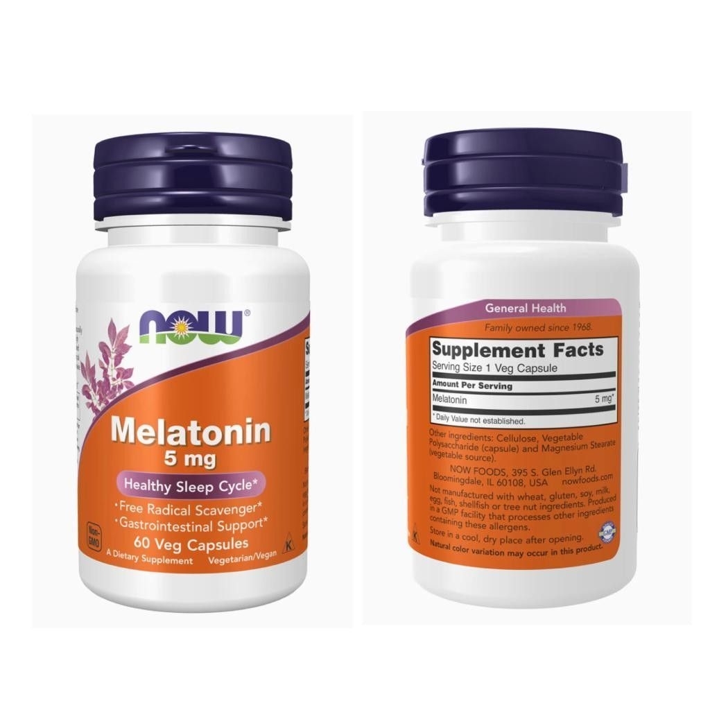 Now Melatonin 5mg(60)