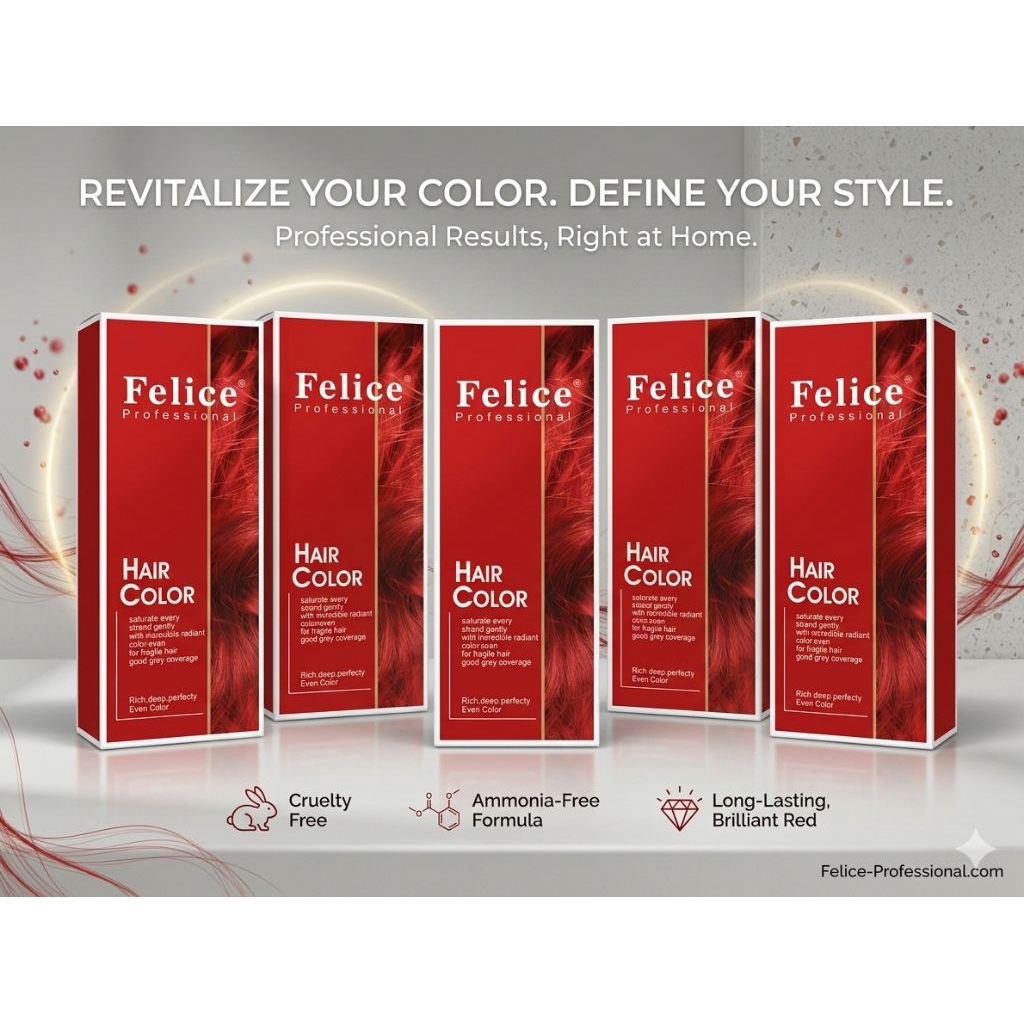 Felice Hair Color / Cat rambut Felice (60ML)