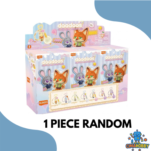 Blokees Daddos Zootopia - Figure Blind Box Keychain Zootopia