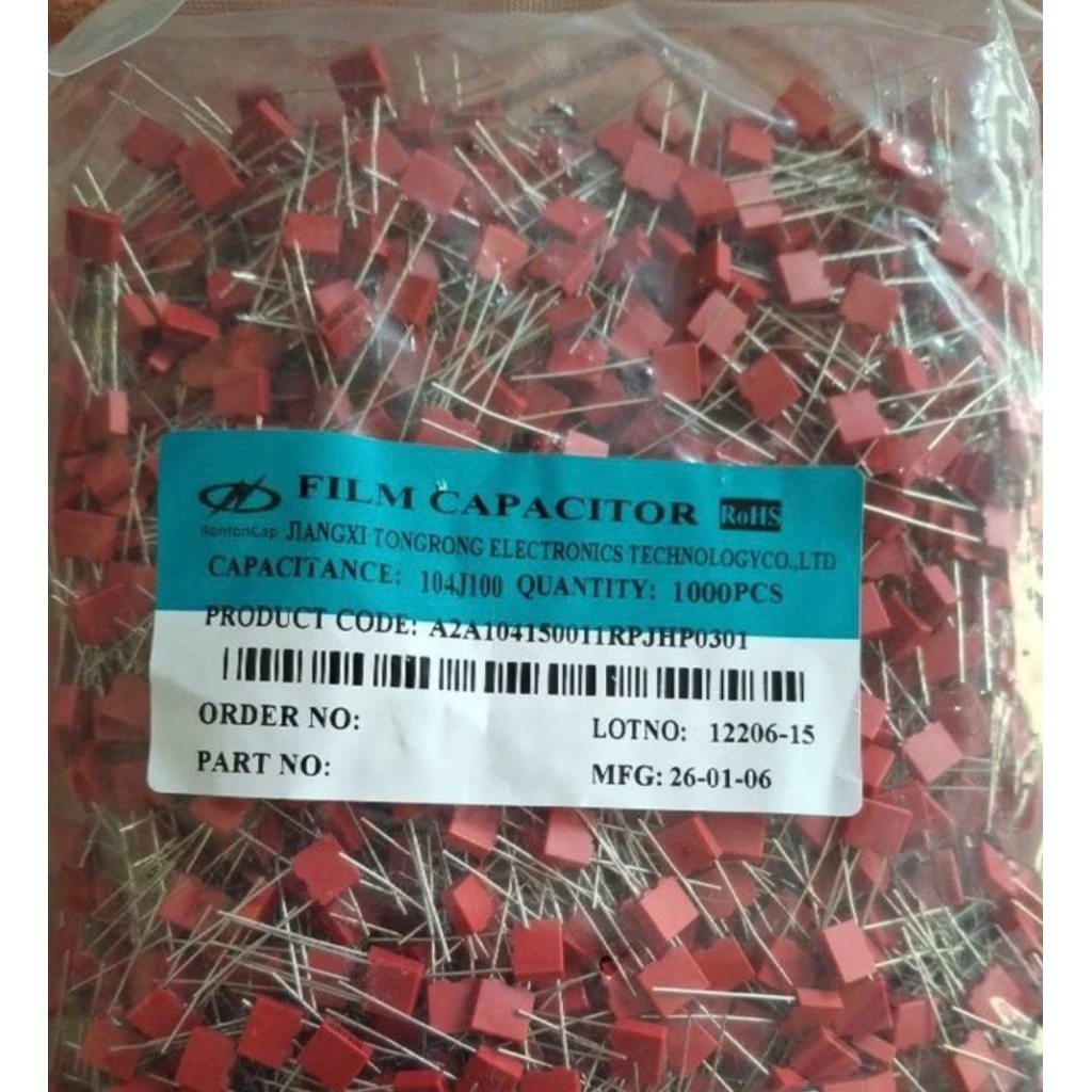 1.000 pcs MKM 104 100n Merah / mkm 104