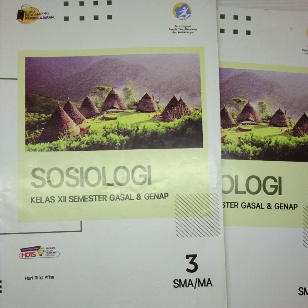 LKS SMA MA SOSIOLOGI KELAS 12 SEMESTER 1 dan  2 Kurikulum 2013 K13