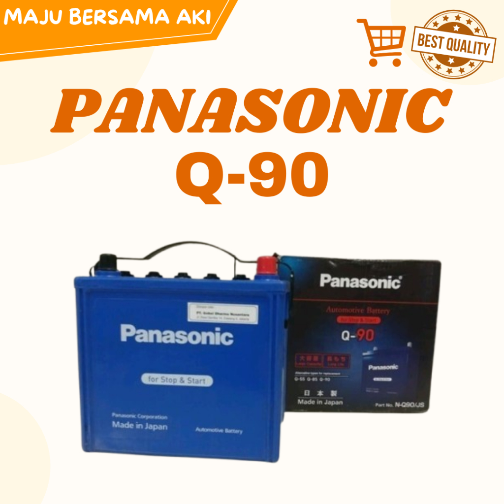 Aki Mobil Mazda 6 Panasonic Q-90 Aki Kering MF