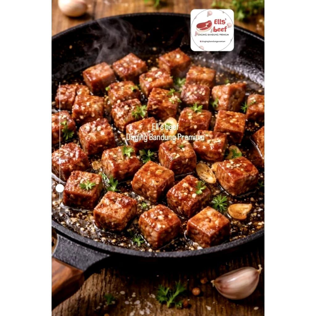 Saikoro premium 500gr -- daging cube empuk juicy| Halal | cocok untuk BBQ Grill Yakiniku