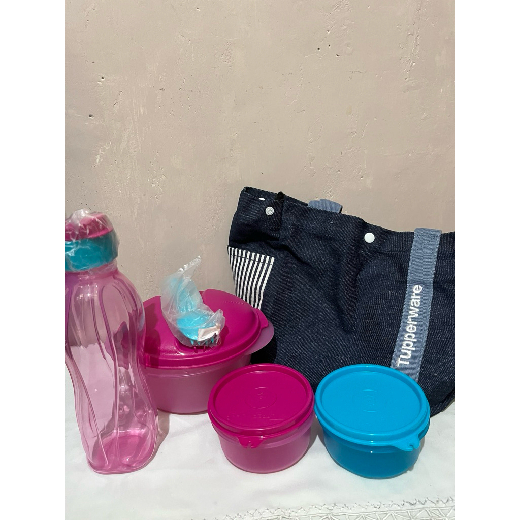 tepak makan tempat bekal BYO COOL TEEN BAG tupperware