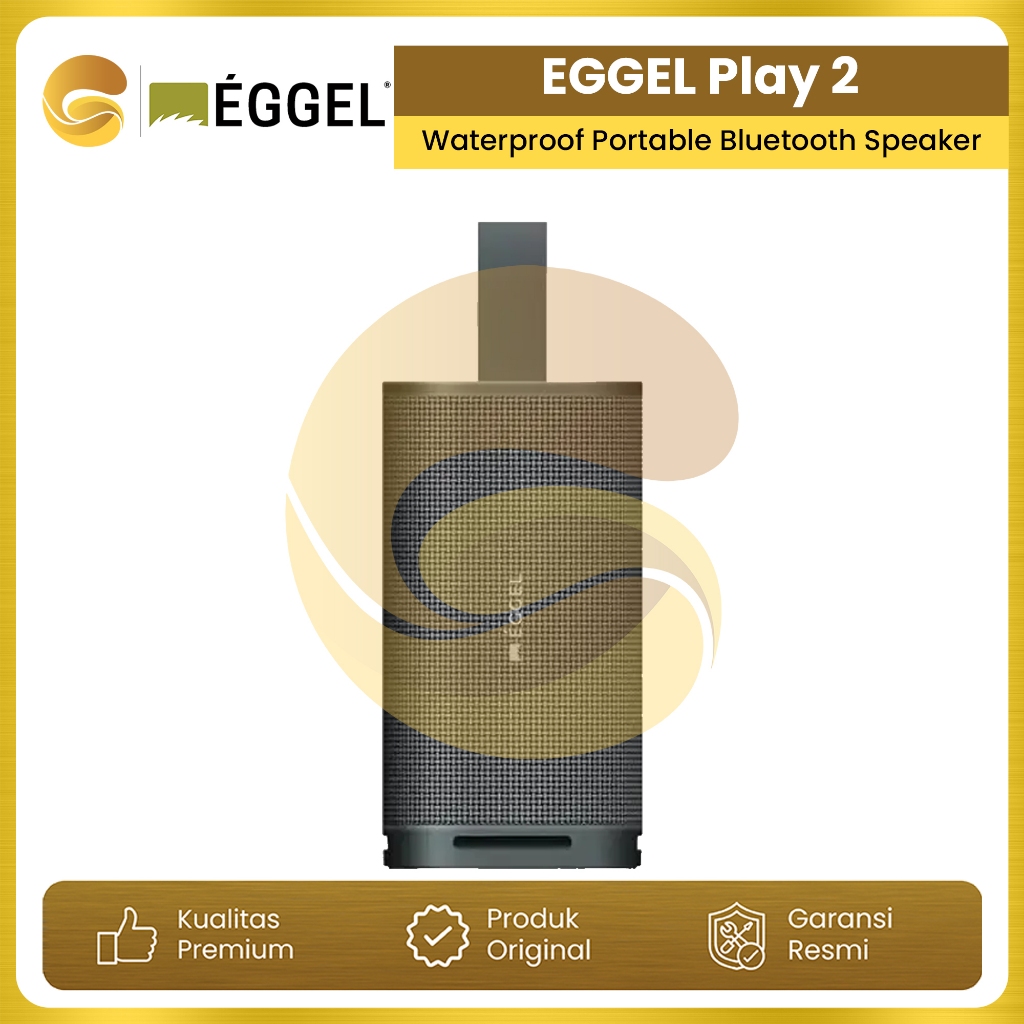 EGGEL Play 2 Waterproof Portable Bluetooth Speaker