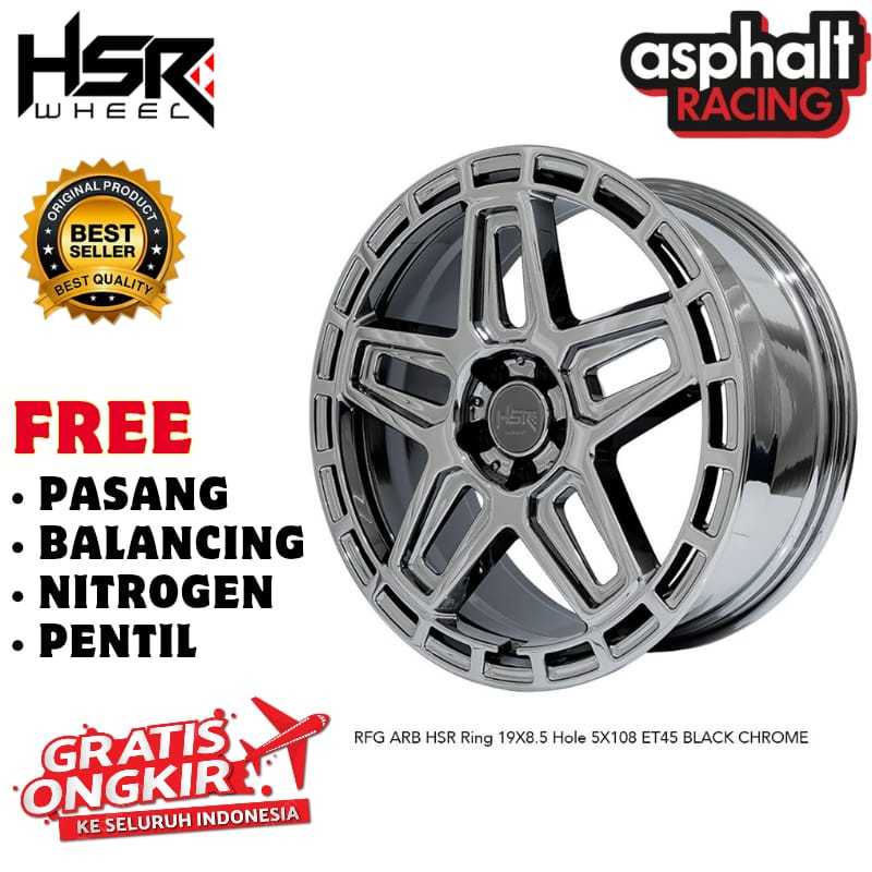 Velg Mobil R19 PCD 5X108 Untuk Chery J6 Jaecoo J6 Chery Tigo Chery Omoda Chery Arrizo DL HSR RFG ARB