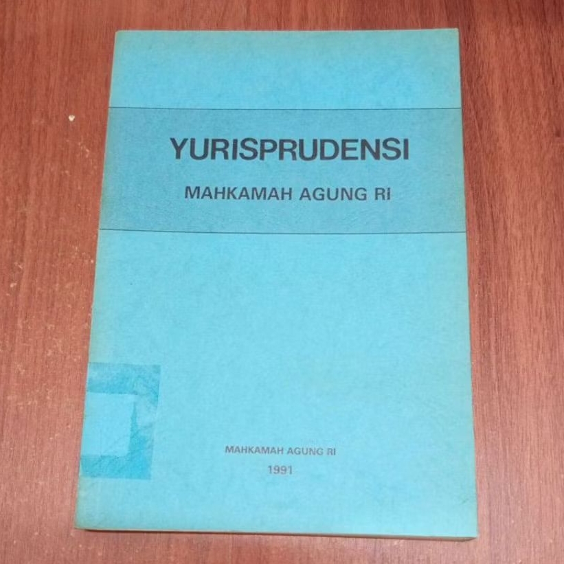BUKU YURISPRUDENSI MAHKAMAH AGUNG RI
