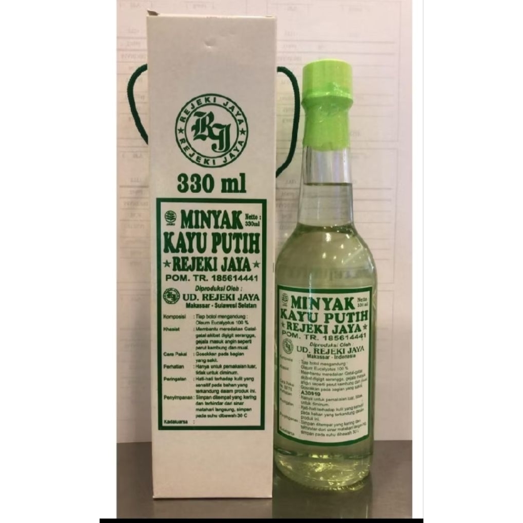 Minyak Kayu Putih Rejeki Jaya 330ml