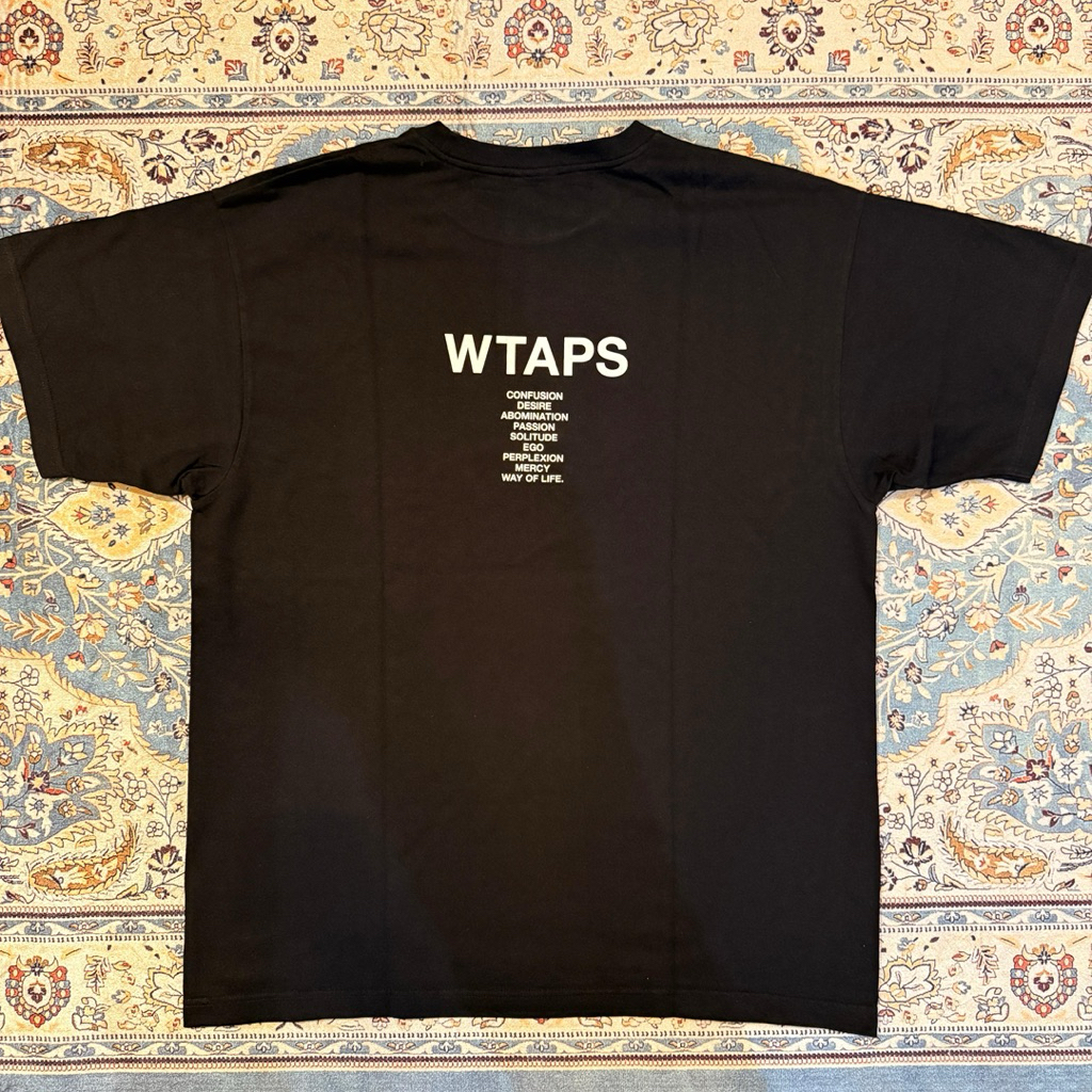 WTAPS black T-Shirt Size 02