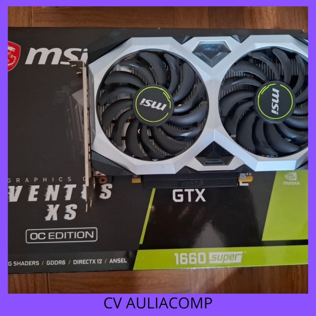 VGA GTX 1660SUPER 6GB MSI VENTUS OC GDDR6/ GTX 1660 SUPER 6GB