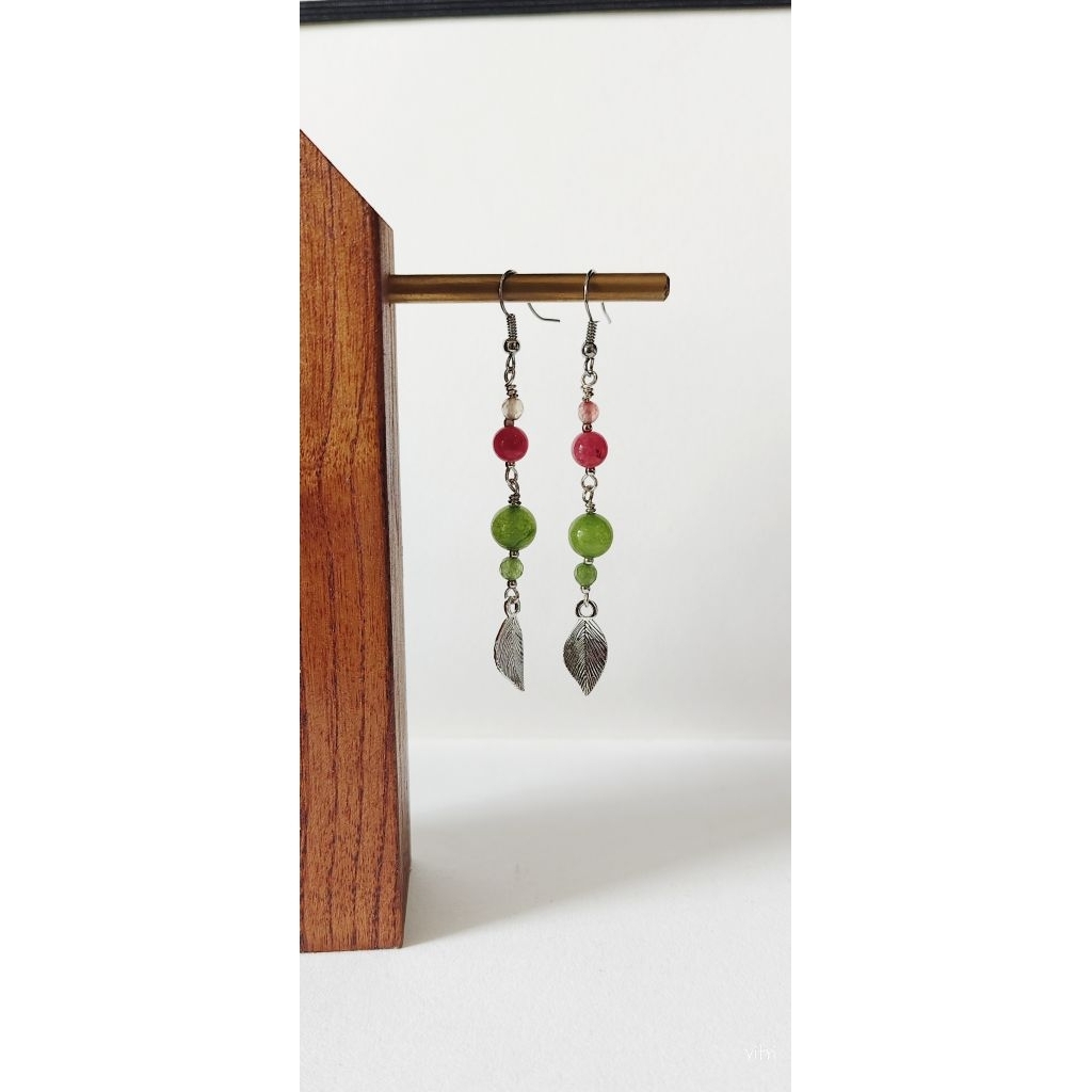 Anting Batu Etnik Asli Handmade Bali