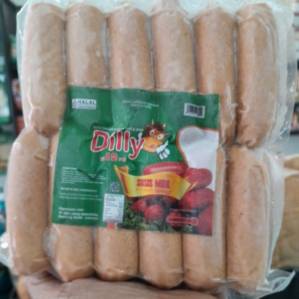 Dilly Sosis Mjni 500gr
