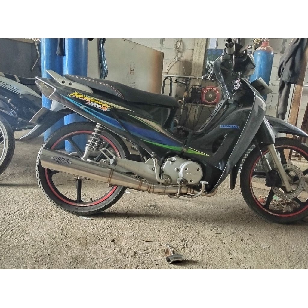 knalpot standar racing karisma