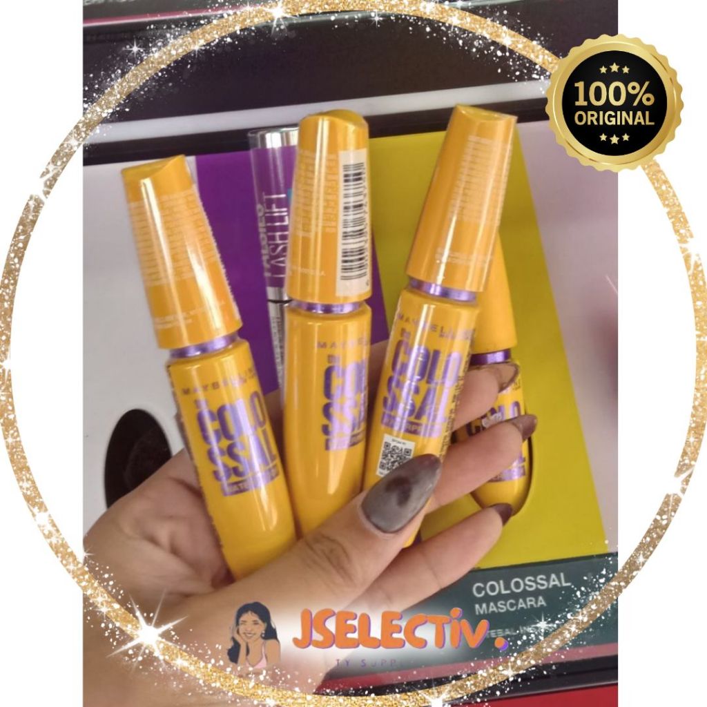 MAYBELLINE THE COLOSSAL WATERPROOF MASCARA - Magnum Kolosal // JSELECTIV X JHON KOSMETIK // Maskara 